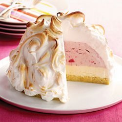 Strawberry Baked Alaska