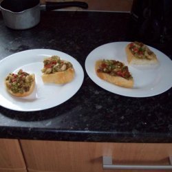 Prawn (Shrimp) Bruschetta