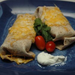 Beef and Bean Chimichangas