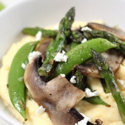 Goat Cheese Polenta