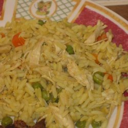 Central American Yellow Rice and Chicken