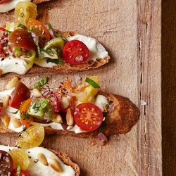 Feta and Tomato Crostini