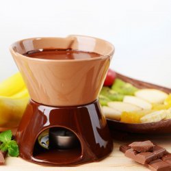 Healthy Chocolate Fondue