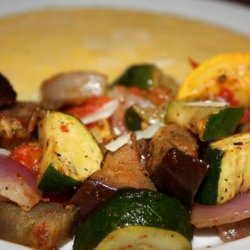 Polenta With Roasted Vegetables