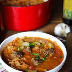 Sicilian Meatball Soup