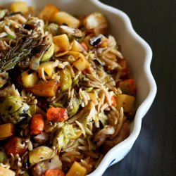 Warm Winter-Vegetable Salad