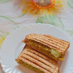 Bean Patty Sandwich