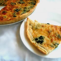 Spinach and Cheese Quiche