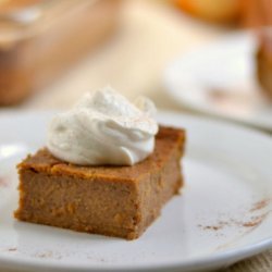 Crustless Pumpkin Pie