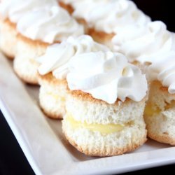 Lemon Angel Food Cake