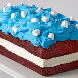 Fourth of July Ice Cream Cake