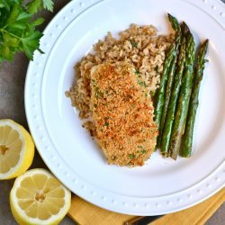 Parmesan Crusted Halibut