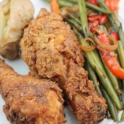 Oven Fried Buttermilk Chicken