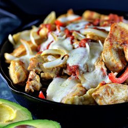 Chicken Fajita Nachos