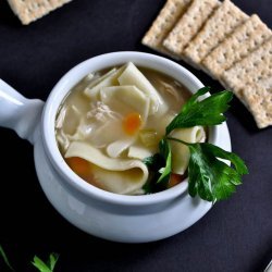 Roasted Chicken Noodle Soup