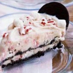 Peppermint Marshmallow Ice Cream Pie