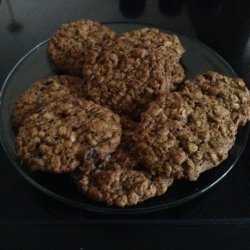 High Fiber Oatmeal Cookies