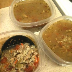 Turkey Frame Soup