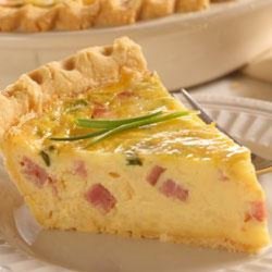 Swiss and Ham Quiche