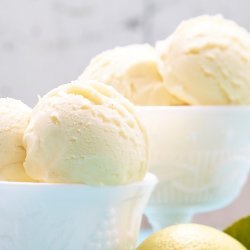 Lemon Olive Oil Ice Cream