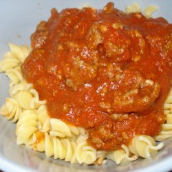 Lazy Man's Soutzoukakia ( a Greek Style Bolognese)