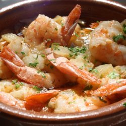 Shrimp and Garlic Tapas (Gambas Al Ajillo)