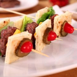 Skewered Burgers