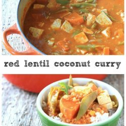 Red Lentil Coconut Curry