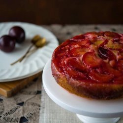 Plum Upside-Down Cake