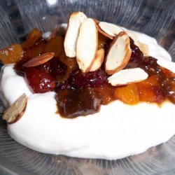 Chai-Spiced Fruit Compote With Yogurt