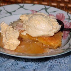 Peach and Apple Cobbler