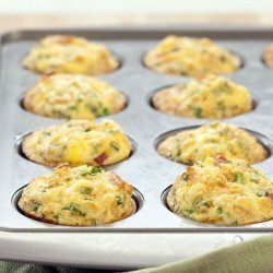 Scrambled Egg & Sausage Muffins