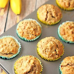 Whole Wheat Banana Muffins