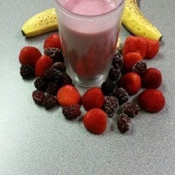 Banana/Strawberry Healthy Shake