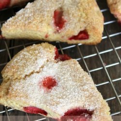 Juicy Strawberry Scones