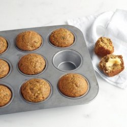 Zucchini, Banana, Flaxseed Muffins