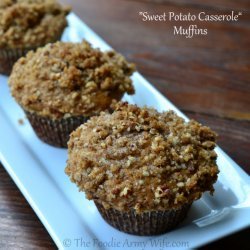 Sweet Potato Casserole Muffins