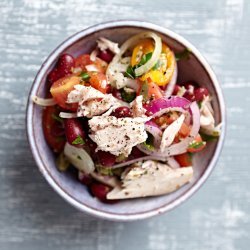 Veggie Salad With Tuna