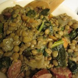 Lentil Stew With Sausage