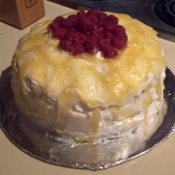 Cheesecake-Stuffed Lemon Cake