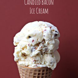 Candied Bacon Ice Cream