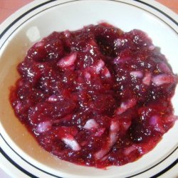 Cranberry Red Onion Chutney