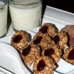 Peanut Butter & Jelly Cookies :-)