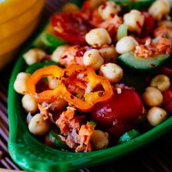 Chickpea and Salmon Salad