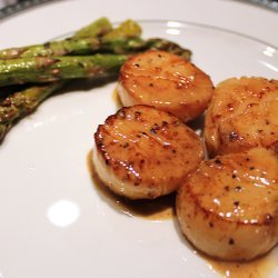 Scallops in Saffron Sauce