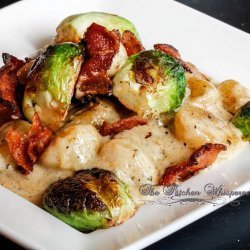 Potato Gnocchi in Cream Sauce