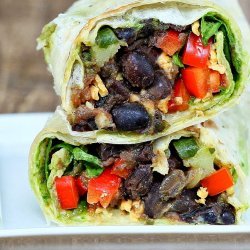 Vegan Spinach Wrap