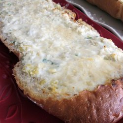 Cheesy Artichoke Bread