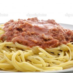 Fettuccine with Tuna Sauce