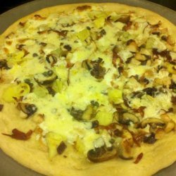 Chicken Scallopini Pizza